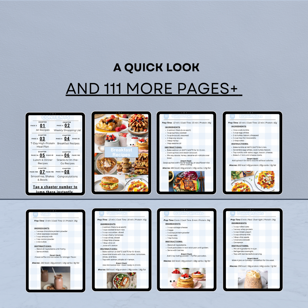 The Ultimate Cheatcode: 100 High Protein Recipes